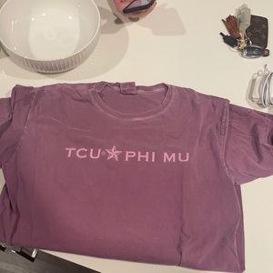 TCU Phi Mu Comfort Colors T-Shirt